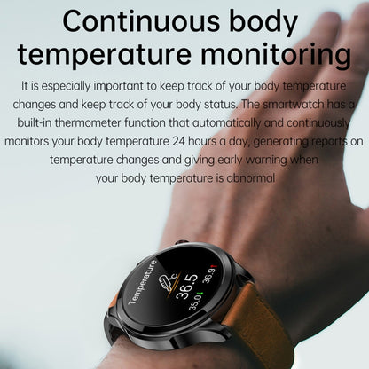 TK22 1.39 inch IP67 Waterproof Silicone Band Smart Watch Supports ECG / Non-invasive Blood Sugar(Blue) - Smart Watches by buy2fix | Online Shopping UK | buy2fix