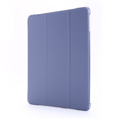 For iPad Air 2 Airbag Horizontal Flip Leather Case with Three-fold Holder & Pen Holder(Purple) - Apple Accessories by buy2fix | Online Shopping UK | buy2fix