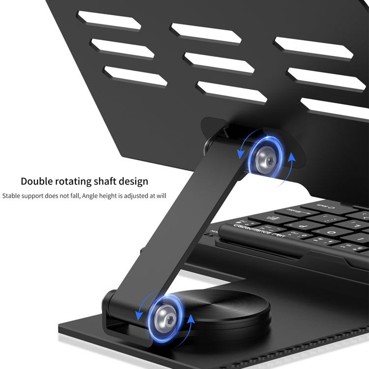 For Google Pixel Fold GKK Folding Bluetooth Keyboard Holder with Pen + Holder + Keyboard + Mouse(Grey) - Others Keyboard by GKK | Online Shopping UK | buy2fix