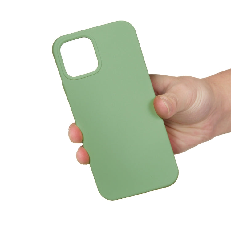 For iPhone 15 Pro Solid Color Silicone Phone Case(Mint Green) - iPhone 15 Pro Cases by buy2fix | Online Shopping UK | buy2fix