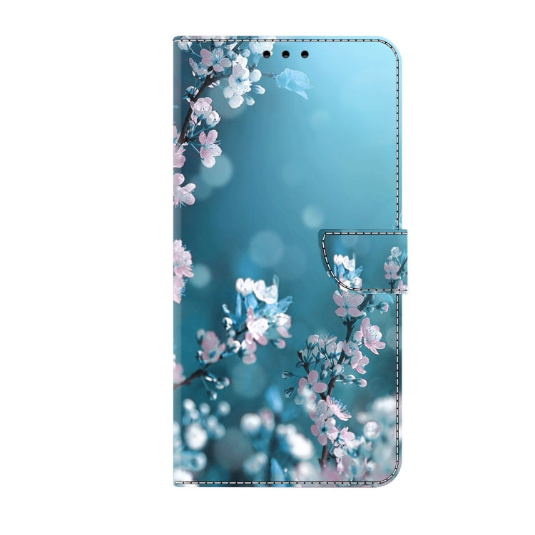 For Xiaomi Redmi 10C Crystal 3D Shockproof Protective Leather Phone Case(Plum Flower) - Xiaomi Cases by buy2fix | Online Shopping UK | buy2fix