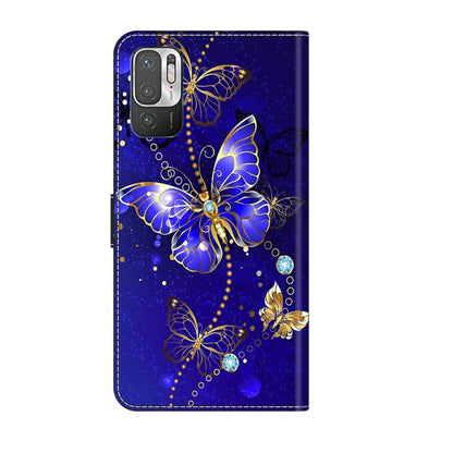 For Xiaomi Redmi Note 10 5G Crystal 3D Shockproof Protective Leather Phone Case(Diamond Butterfly) - Xiaomi Cases by buy2fix | Online Shopping UK | buy2fix