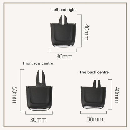 For Buick LaCrosse 2016-2021 Left-hand Drive Car Air Conditioning Air Outlet Paddle 26680098, Type:Rear Row Middle Right Side - Air Conditioning System by buy2fix | Online Shopping UK | buy2fix