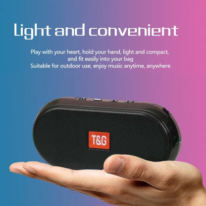 T&G TG179 Outdoor Multifunctional Wireless Bluetooth Speaker Support USB / TF / FM(Sky Blue) - Mini Speaker by T&G | Online Shopping UK | buy2fix