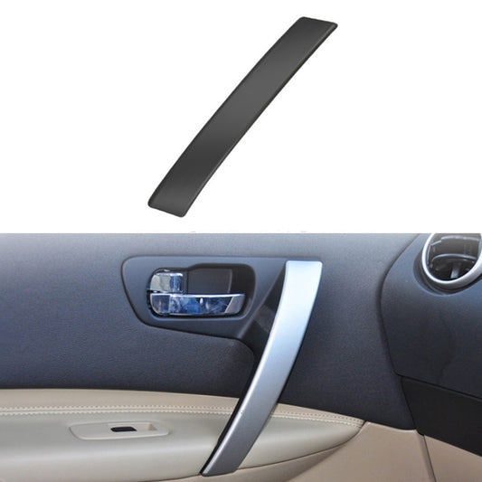 For Nissan Qashqai Left-Drive Car Door Inside Handle Cover, Type:Cover Left(Black) - Door Handles by buy2fix | Online Shopping UK | buy2fix