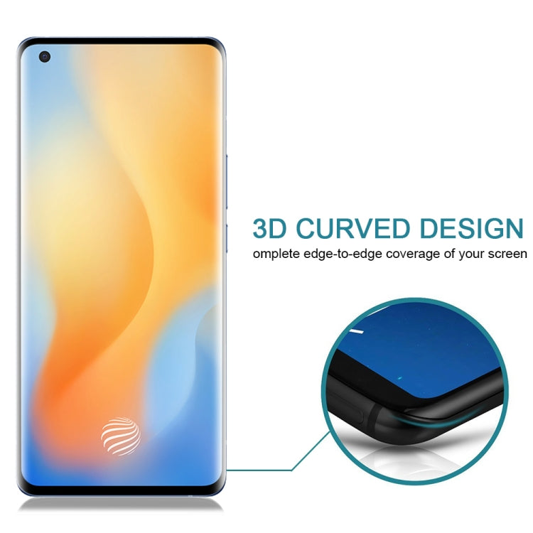 For Vivo X50 Pro / X50 Pro+ 3D Curved Edge Full Screen Tempered Glass Film - Others by buy2fix | Online Shopping UK | buy2fix