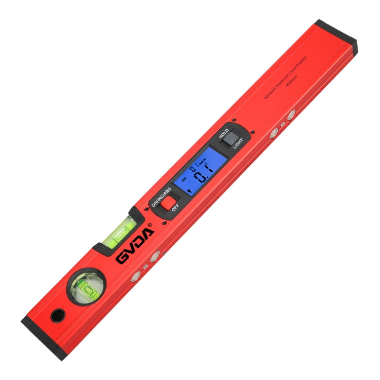 GVDA GD-H400M Digital Level 360 Measure Protractor Level Ruler(Red) - Laser Rangefinder by GVDA | Online Shopping UK | buy2fix