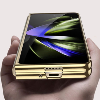 For Samsung Galaxy Z Fold5 GKK Phantom Electroplating Full Coverage Phone Case(White) - Galaxy Z Fold5 Cases by GKK | Online Shopping UK | buy2fix