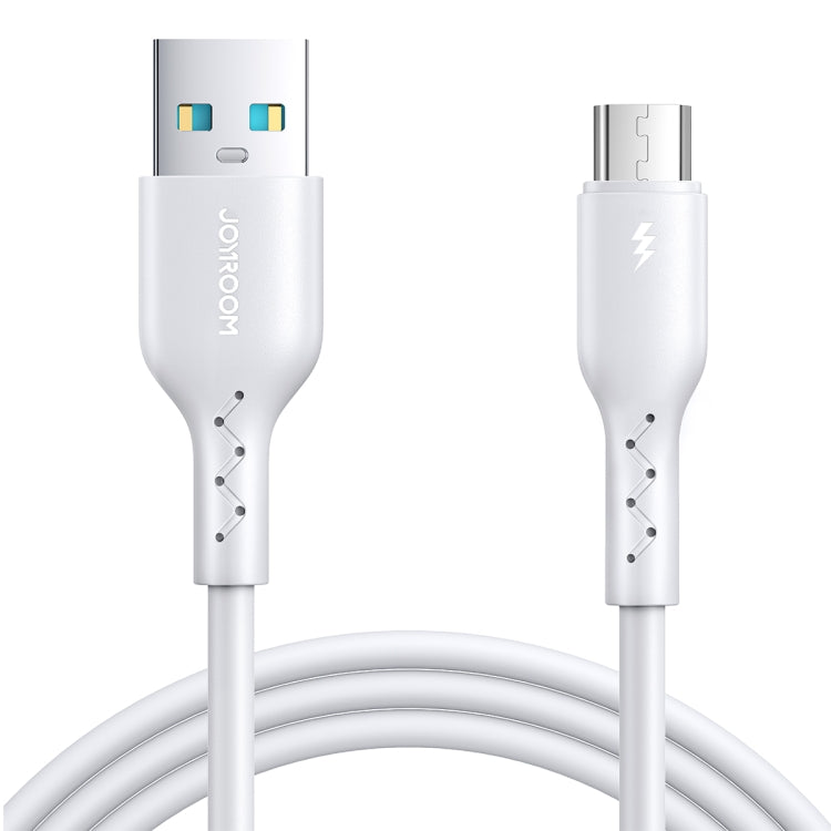 JOYROOM SA26-AM3 Flash Charge Series 3A USB to Micro USB Fast Charging Data Cable, Cable Length:2m(White) - Micro USB Cable by JOYROOM | Online Shopping UK | buy2fix