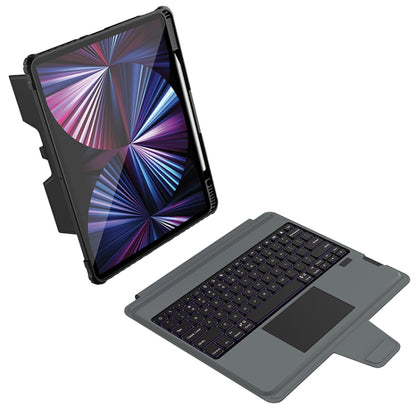 For iPad Pro 12.9 2020/2021/2022 Nillkin Bumper Combo Keyboard Case with Backlight - For iPad Pro by NILLKIN | Online Shopping UK | buy2fix