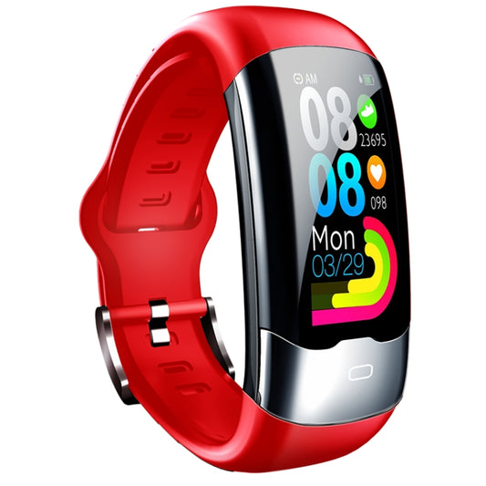 SPOVAN H02 1.14 inch TFT HD Screen Smart Bracelet Supports Blood Oxygen Monitoring/Sleep Monitoring(Red) - Smart Wristbands by SPOVAN | Online Shopping UK | buy2fix