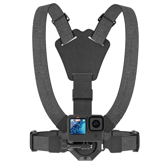 STARTRC Action Camera Magnetic Quick Release Bracket POV View Chest Strap(Black) - Chest Belt by STARTRC | Online Shopping UK | buy2fix