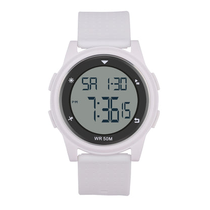 SPOVAN S100 Men Outdoor Multifunctional Waterproof Electronic Watch(White) - LED Digital Watches by SPOVAN | Online Shopping UK | buy2fix