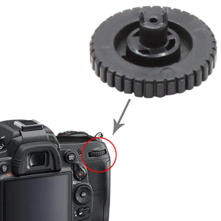 For Canon EOS 6D Shutter / Aperture Dial Wave Wheel - Mode Dial by buy2fix | Online Shopping UK | buy2fix