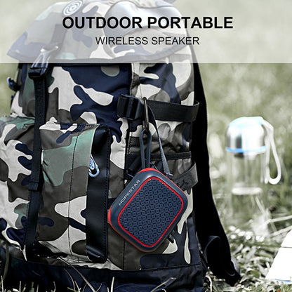 HOPESTAR A22 IPX6 Waterproof Portable Bluetooth Speaker Outdoor Subwoofer(Blue Red) - Mini Speaker by HOPESTAR | Online Shopping UK | buy2fix