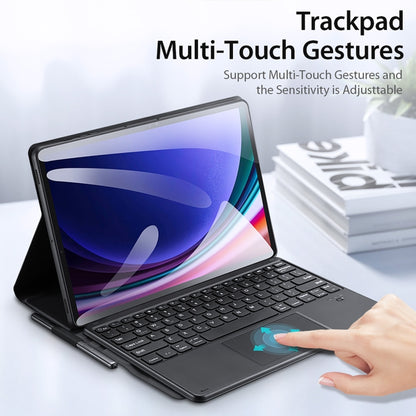 For Samsung Galaxy Tab S9+ DUX DUCIS TK Series Wireless Bluetooth Keyboard Tablet Case(Black) - Samsung Keyboard by DUX DUCIS | Online Shopping UK | buy2fix
