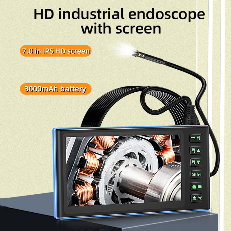 T23 8mm Single Lens 7 inch Screen Industrial Endoscope, Spec:5m Tube -  by buy2fix | Online Shopping UK | buy2fix