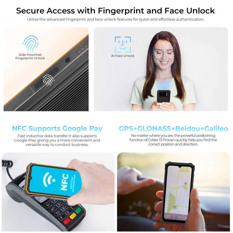 HOTWAV CYBER 13 Pro, 12GB+256GB, IP68/IP69K Rugged Phone, 10800mAh, 6.6 inch Android 13 UNISOC T619 Octa Core, Network: 4G, NFC, OTG(Orange) - Other by HOTWAV | Online Shopping UK | buy2fix