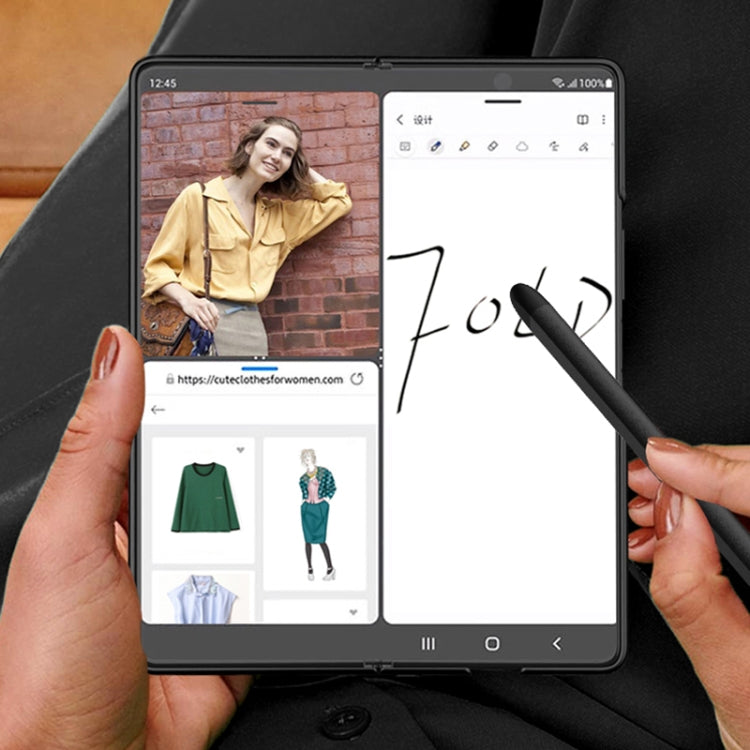 For Samsung Galaxy Z Fold5 GKK Folding Screen Phone Dedicated Touch Capacitive Pen Stylus - Stylus Pen by GKK | Online Shopping UK | buy2fix