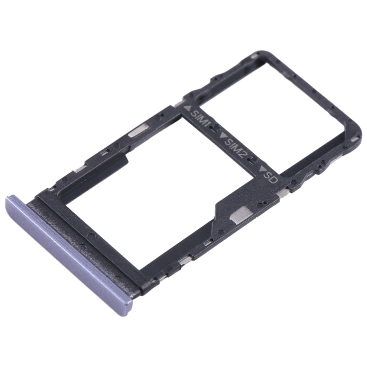 For TCL 40 R Original SIM + Micro SD Card Tray(Purple) - For TCL by buy2fix | Online Shopping UK | buy2fix