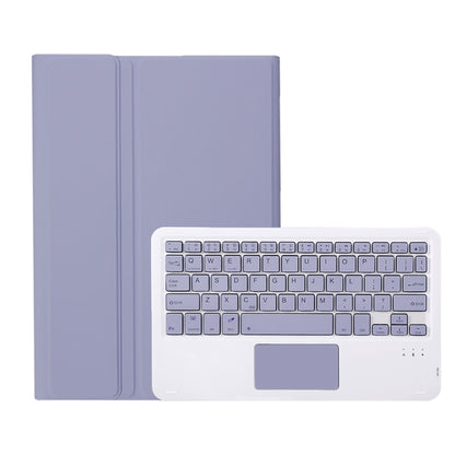 For Huawei MatePad Air 11.5 inch 2023 AH14-A Lambskin Texture Ultra-thin Detachable Bluetooth Keyboard Leather Case with Touchpad(Purple) - Huawei Keyboard by buy2fix | Online Shopping UK | buy2fix