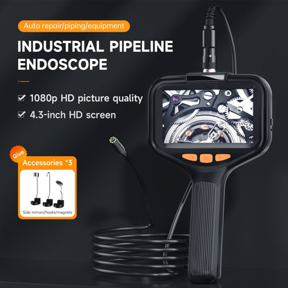 P200 8mm Front Lenses Detachable Industrial Pipeline Endoscope with 4.3 inch Screen, Spec:30m Tube -  by buy2fix | Online Shopping UK | buy2fix