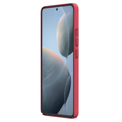 For Xiaomi Redmi K70E / Poco X6 Pro 5G NILLKIN Frosted PC Phone Case(Red) - K70E Cases by NILLKIN | Online Shopping UK | buy2fix