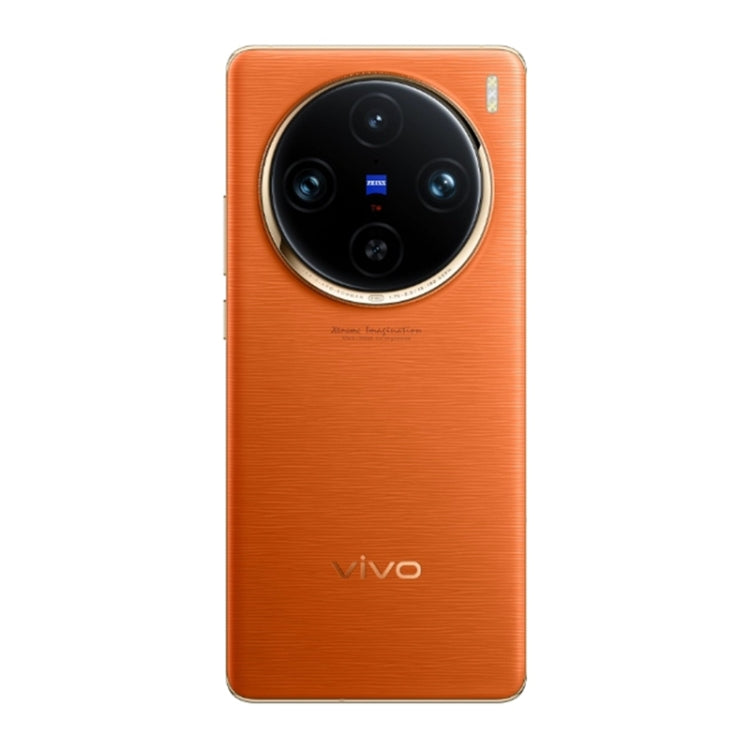 vivo X100 Pro, 12GB+256GB, Face ID / Fingerprint Identification, 6.78 inch Android 14 OriginOS 4 Dimensity 9300 Octa Core 3.25GHz, OTG, NFC, Network: 5G(Orange) - vivo by vivo | Online Shopping UK | buy2fix