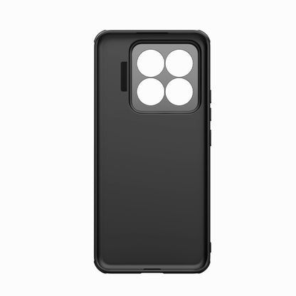 For Xiaomi 14 Pro NILLKIN Textured Prop Lens Protection Holder Nylon Precise Hole Phone Case(Black) - 14 Pro Cases by NILLKIN | Online Shopping UK | buy2fix