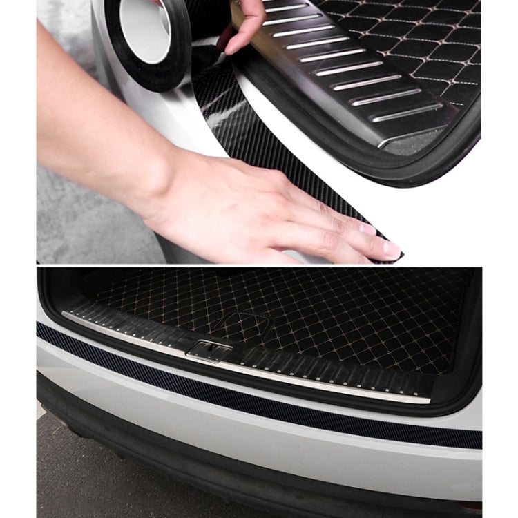 Universal Car Carbon Fiber Door Anti-collision Strip Protection Guards Trims Stickers Tape, Size:5cm x 10m - Anti Collision Sticker by buy2fix | Online Shopping UK | buy2fix