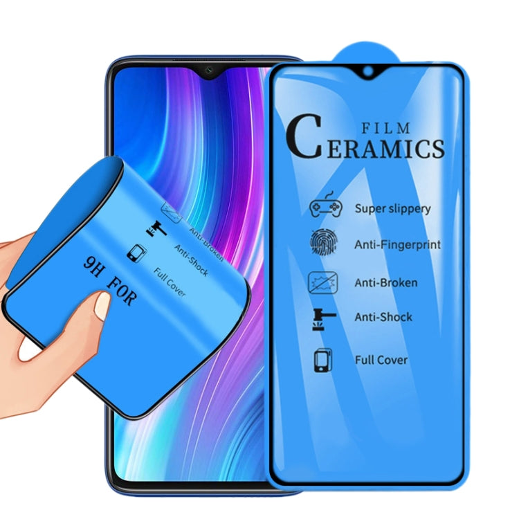 For Xiaomi Redmi Note 8 2.5D Full Glue Full Cover Ceramics Film - Xiaomi Accessories by buy2fix | Online Shopping UK | buy2fix