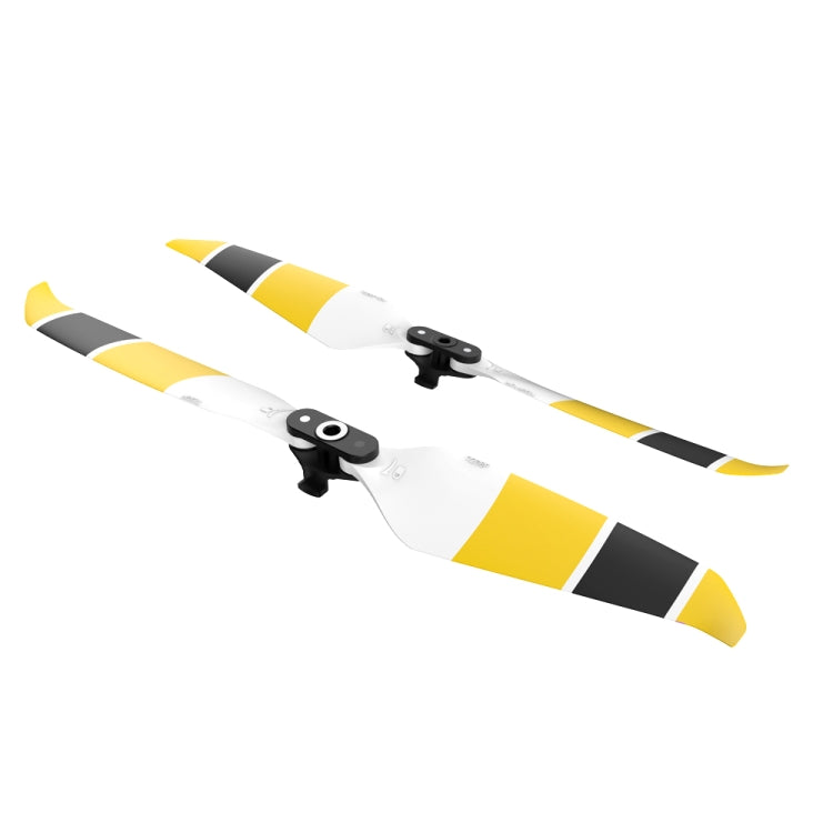 2 Pairs Sunnylife 7238F-3C For DJI Mavic Air 2 Double-sided Three-color Low Noise Quick-release Propellers(Black Yellow White) - DJI & GoPro Accessories by Sunnylife | Online Shopping UK | buy2fix