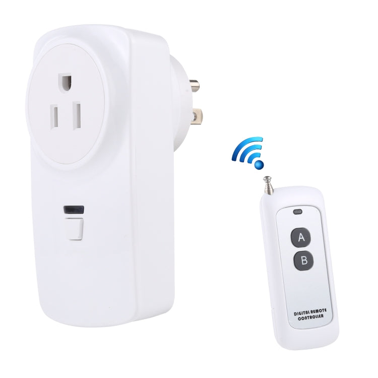 AK-DL220 220V Smart Wireless Remote Control Socket with Remote Control, Plug Type:US Plug - Smart Socket by buy2fix | Online Shopping UK | buy2fix