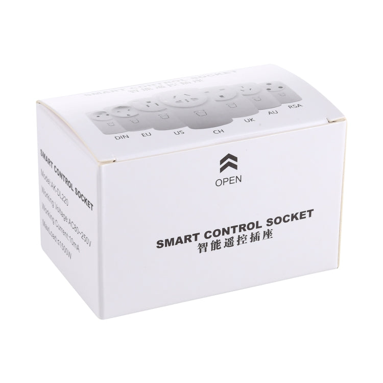 AK-DL220 220V Smart Wireless Remote Control Socket with Remote Control, Plug Type:US Plug - Smart Socket by buy2fix | Online Shopping UK | buy2fix