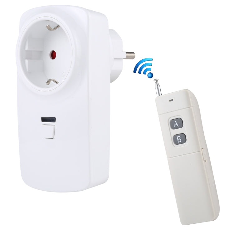 AK-DL220 220V Smart Wireless Remote Control Socket with Remote Control, Plug Type:EU Plug - Consumer Electronics by buy2fix | Online Shopping UK | buy2fix