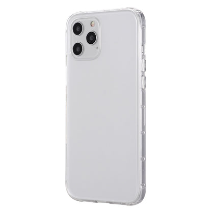 For iPhone 12 Pro Max GEBEI Plating TPU Shockproof Protective Case(Transparent) - iPhone 12 Pro Max Cases by GEBEI | Online Shopping UK | buy2fix