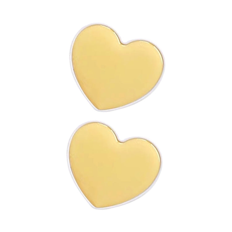 2 PCS Solid Color Love Airbag Phone Stand Ring Holder(Yellow) - Ring Holder by buy2fix | Online Shopping UK | buy2fix