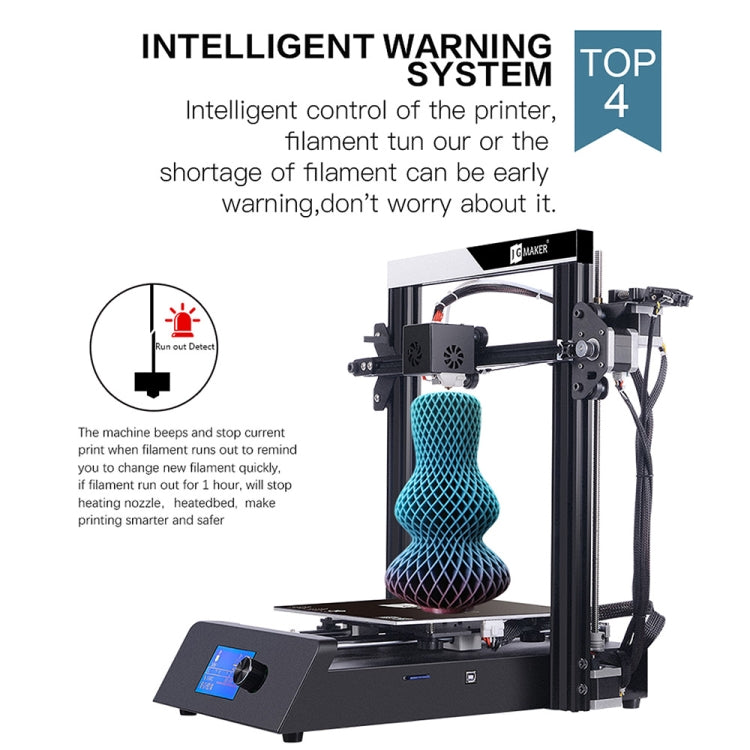 JGAURORA Magic 250W LCD Display Desktop 3D Printer with Knob Control - 3D Printer by JGAURORA | Online Shopping UK | buy2fix