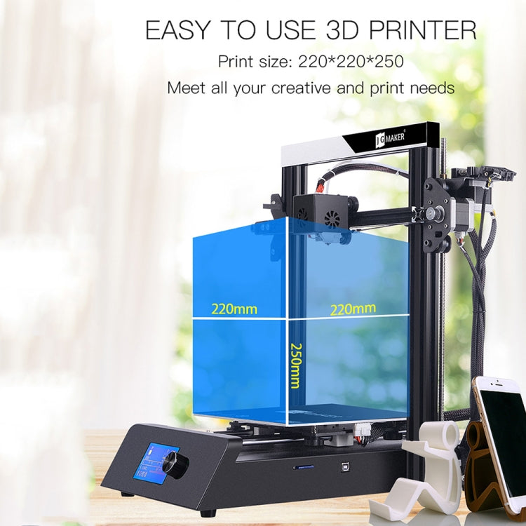 JGAURORA Magic 250W LCD Display Desktop 3D Printer with Knob Control - 3D Printer by JGAURORA | Online Shopping UK | buy2fix