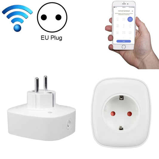 Sonoff 10A WiFi Remote Control Smart Power Socket Works with Amazon Alexa & Google Assistant, AC 85-265V (White) - Consumer Electronics by Sonoff | Online Shopping UK | buy2fix