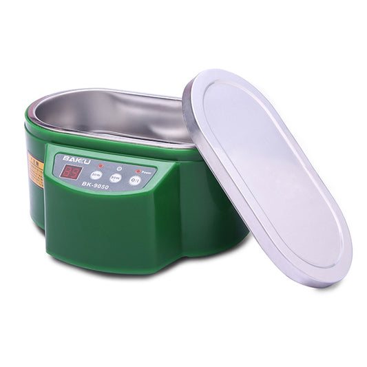 BAKU BK-9050 30W / 50W Adjustable 0.6L LCD Display Ultrasonic Cleaner, AC 220V(Green) - Ultrasonic Cleaner by BAKU | Online Shopping UK | buy2fix