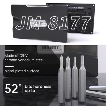 JAKEMY JM-8177 106 in 1 Screwdriver Bit Head Extension Rod Multi-functional Combination Repair Tool Set - Screwdriver Set by JAKEMY | Online Shopping UK | buy2fix