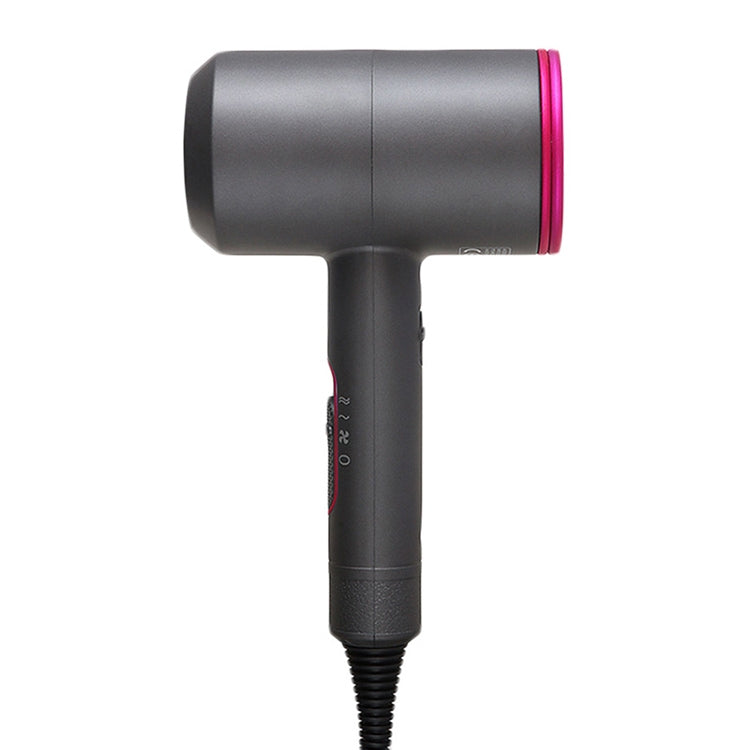 High-power 2000W Anionic Cold Hot Air Constant Temperature Hair Dryer, EU Plug(Red + Grey) - Home & Garden by buy2fix | Online Shopping UK | buy2fix