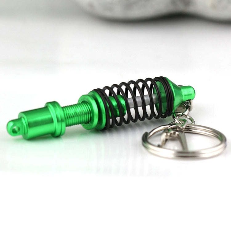 Shock Absorber Keychain Key Ring Holder(Green) - Key Rings by buy2fix | Online Shopping UK | buy2fix