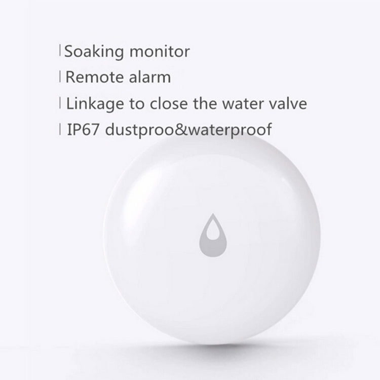 Original Xiaomi Youpin Aqara Water Immersing Sensor Flood Water Leak Detector for Home Remote Alarm Security Soaking Sensor, with the Xiaomi Multifunctional Gateway Use (CA1001)(White) - Water Leakage Alarm by Xiaomi | Online Shopping UK | buy2fix