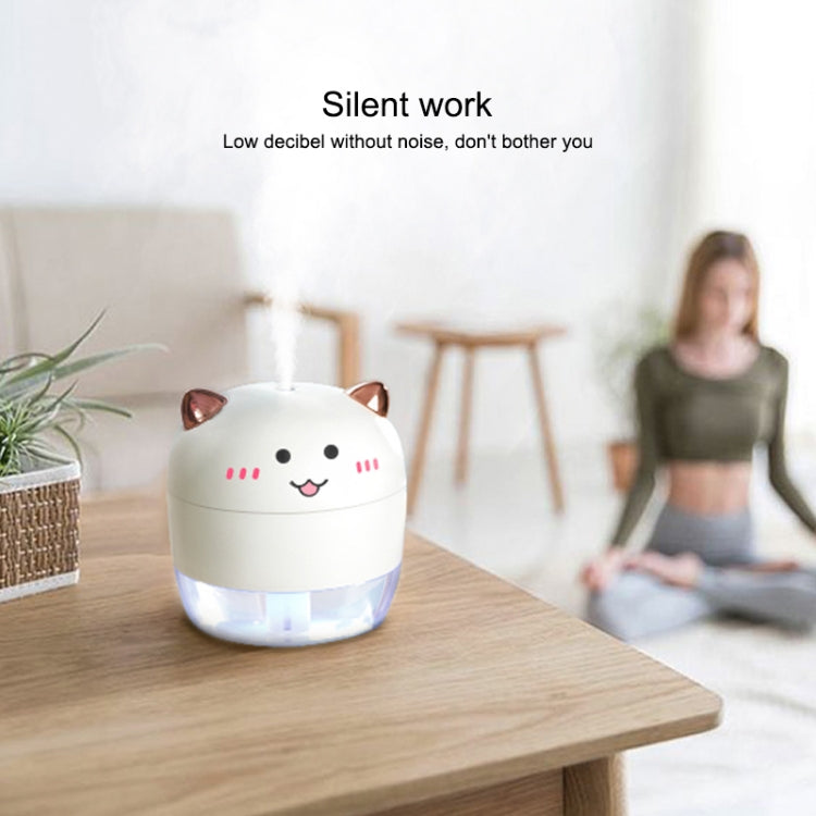 WT-H21 Angel Atomizing Humidifier with Colorful Night Lights, Water Tank Capacity: 200mL(White) - Home & Garden by buy2fix | Online Shopping UK | buy2fix