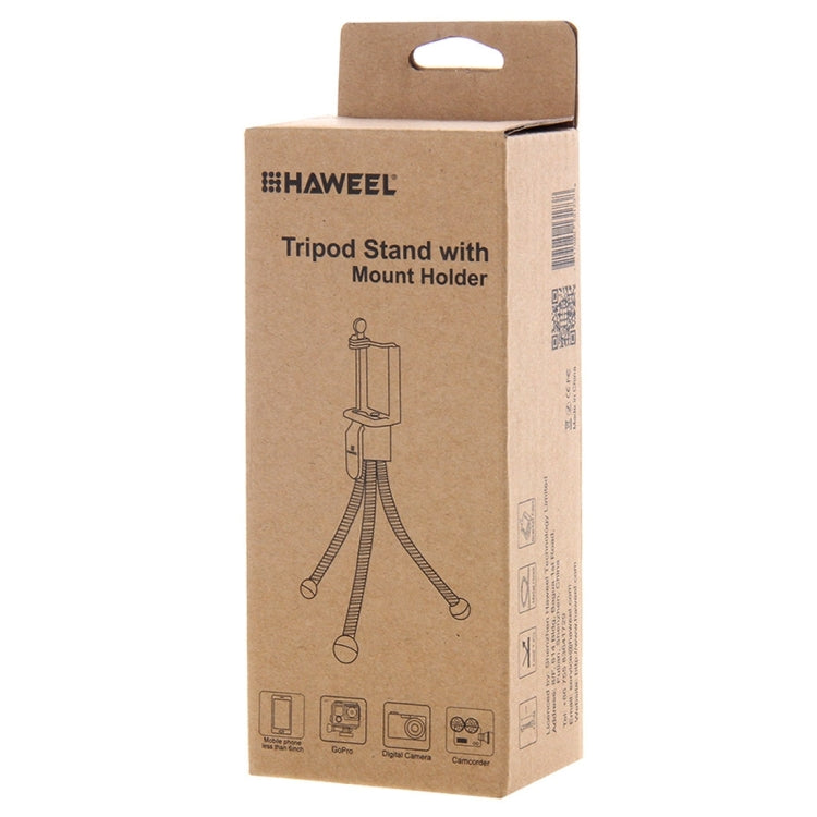 [HK Warehouse] HAWEEL Flexible Octopus Tripod Holder Clip - Desktop Holder by HAWEEL | Online Shopping UK | buy2fix