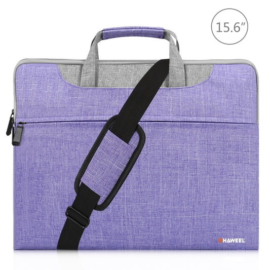 HAWEEL 15.6inch Laptop Handbag, For Macbook, Samsung, Lenovo, Sony, DELL Alienware, CHUWI, ASUS, HP, 15.6 inch and Below Laptops(Purple) - 13.3 inch by HAWEEL | Online Shopping UK | buy2fix