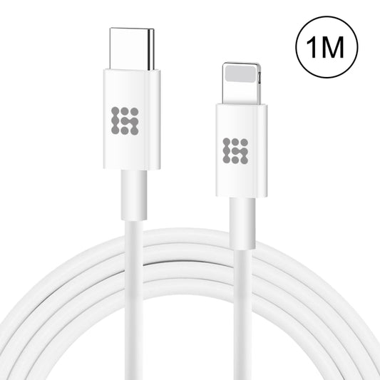 HAWEEL 25W 3A USB-C / Type-C to 8 Pin PD Fast Charging Cable for iPhone, iPad, Cable Length:1m - Normal Style Cable by buy2fix | Online Shopping UK | buy2fix