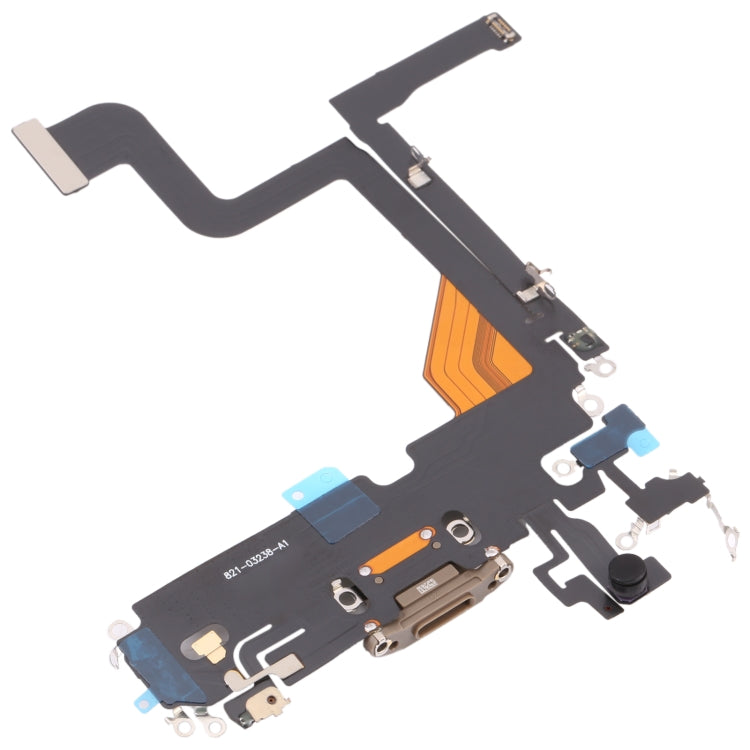 For iPhone 13 Pro Charging Port Flex Cable (Gold) - Repair & Spare Parts by buy2fix | Online Shopping UK | buy2fix